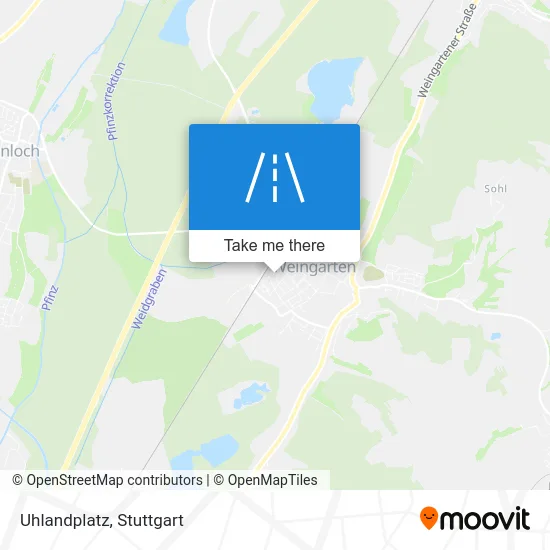 Карта Uhlandplatz