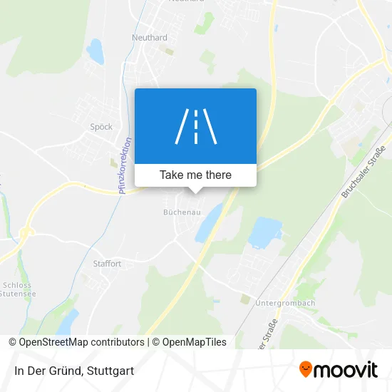 Карта In Der Gründ