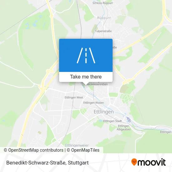 Карта Benedikt-Schwarz-Straße
