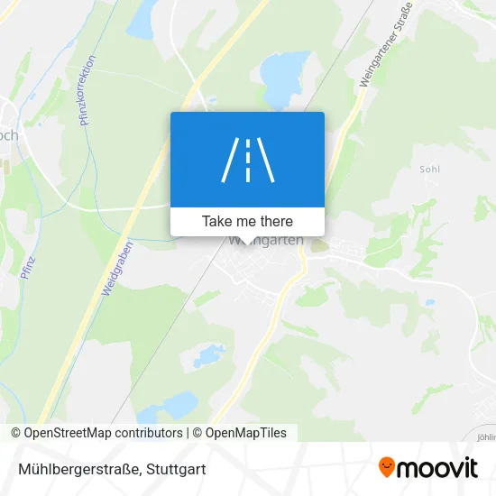 Карта Mühlbergerstraße