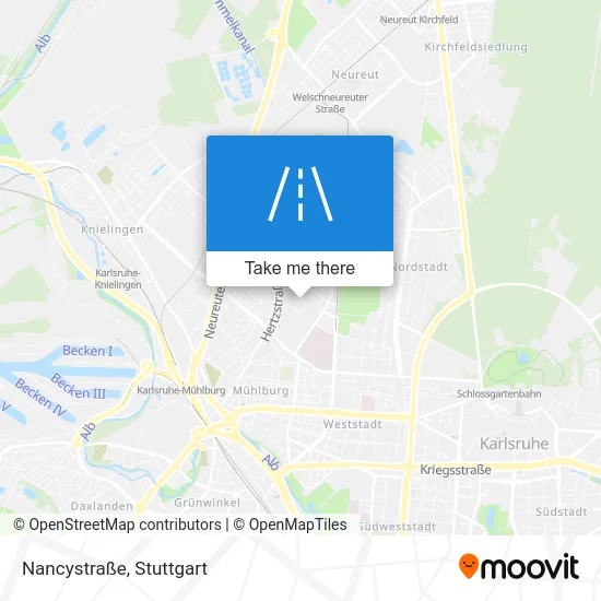 Карта Nancystraße