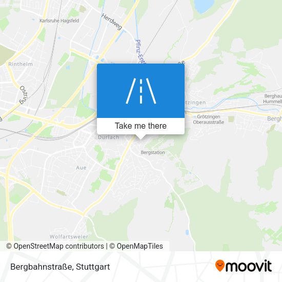Bergbahnstraße map