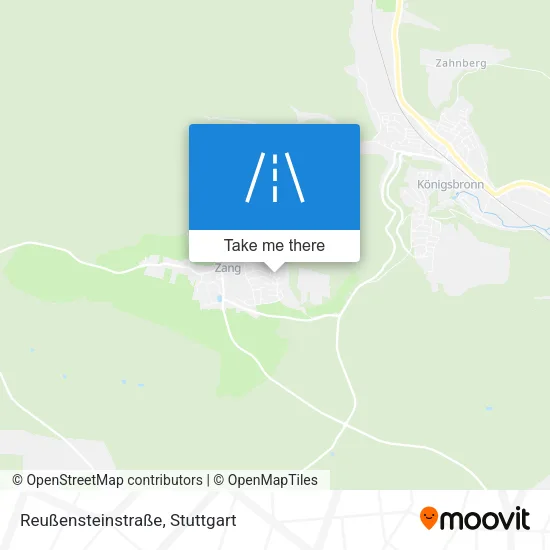 Карта Reußensteinstraße