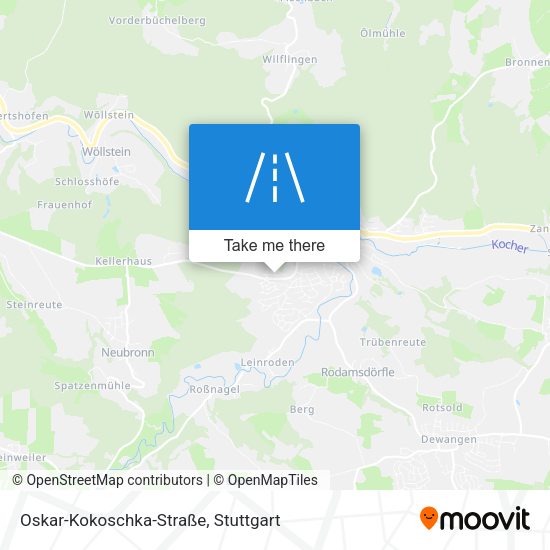 Oskar-Kokoschka-Straße map