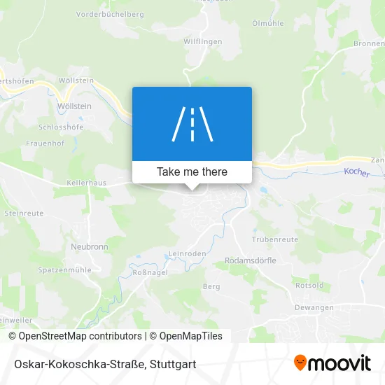 Oskar-Kokoschka-Straße map
