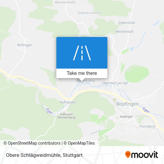 Obere Schlägweidmühle map