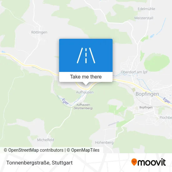 Карта Tonnenbergstraße