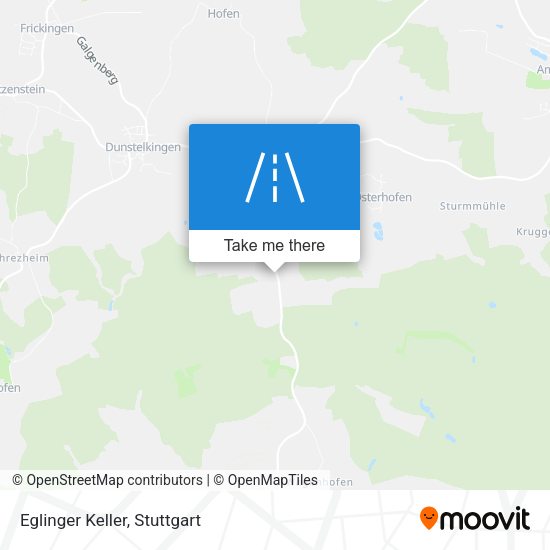 Eglinger Keller map
