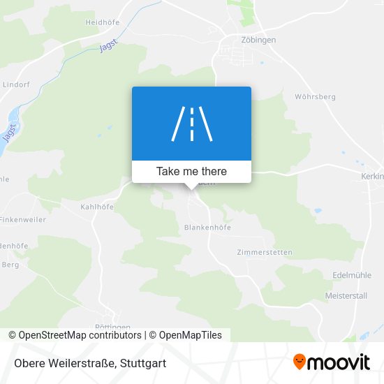 Obere Weilerstraße map