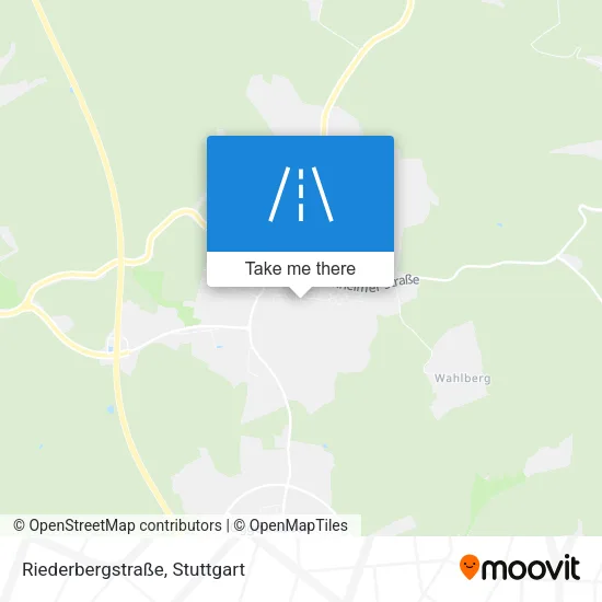 Карта Riederbergstraße