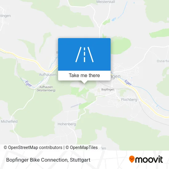 Карта Bopfinger Bike Connection