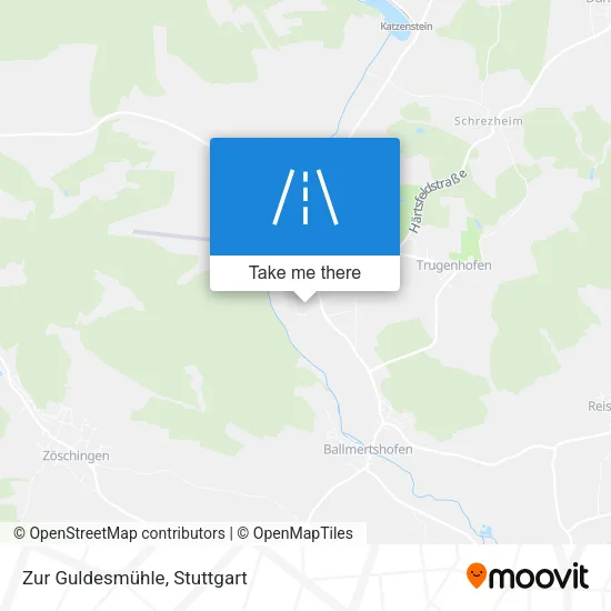 Карта Zur Guldesmühle