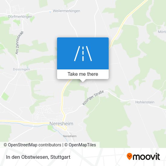 Карта In den Obstwiesen