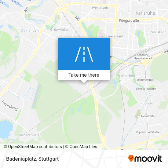 Карта Badeniaplatz