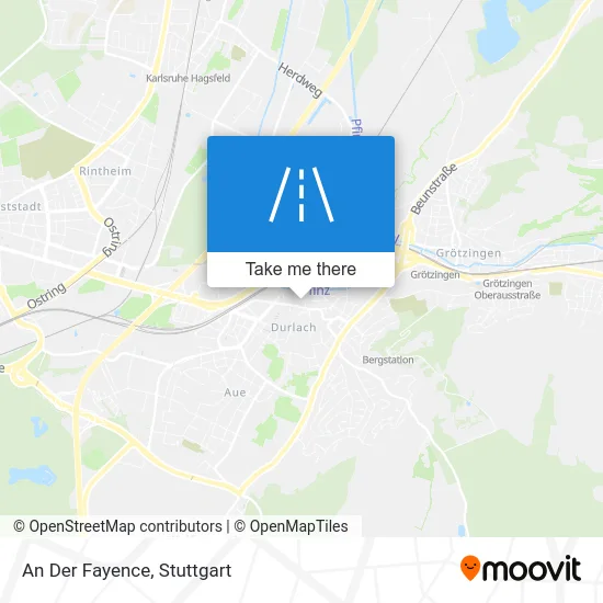 Карта An Der Fayence