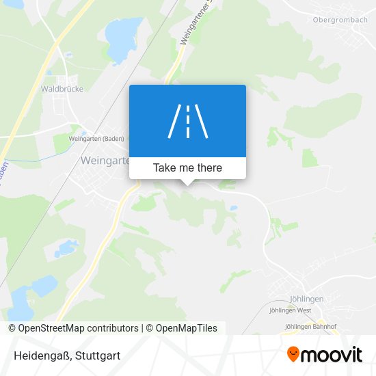 Карта Heidengaß