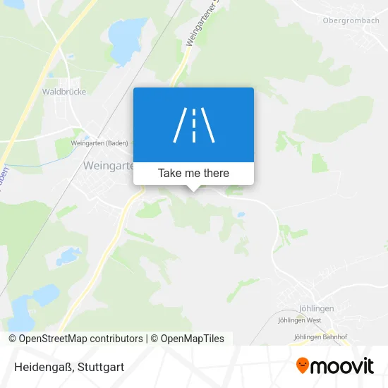Карта Heidengaß