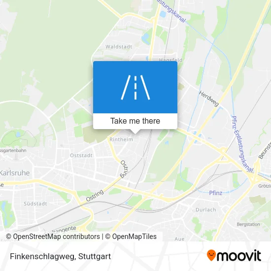 Карта Finkenschlagweg