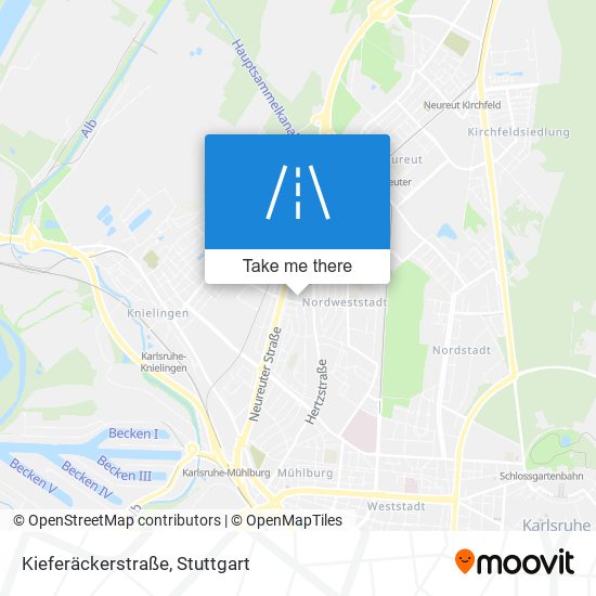 Kieferäckerstraße map