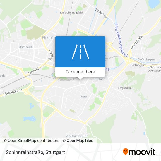 Schinnrainstraße map