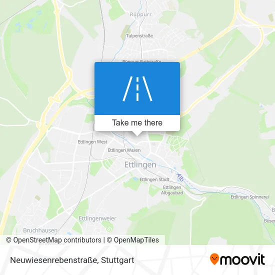 Карта Neuwiesenrebenstraße