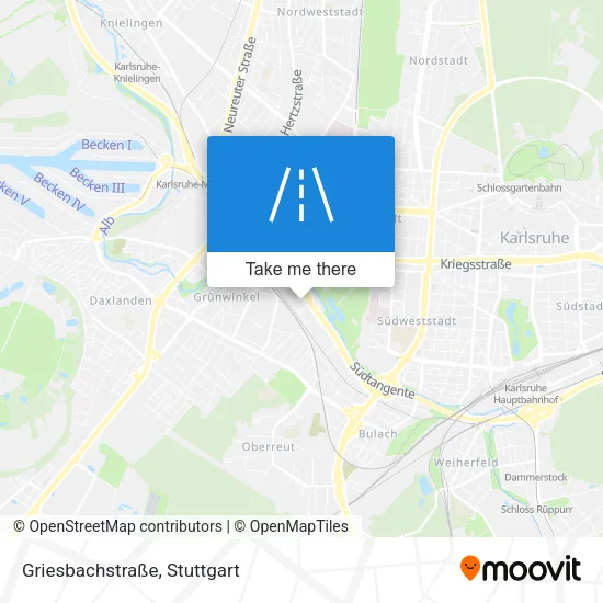 Griesbachstraße map