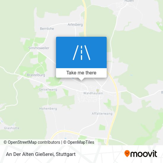 An Der Alten Gießerei map