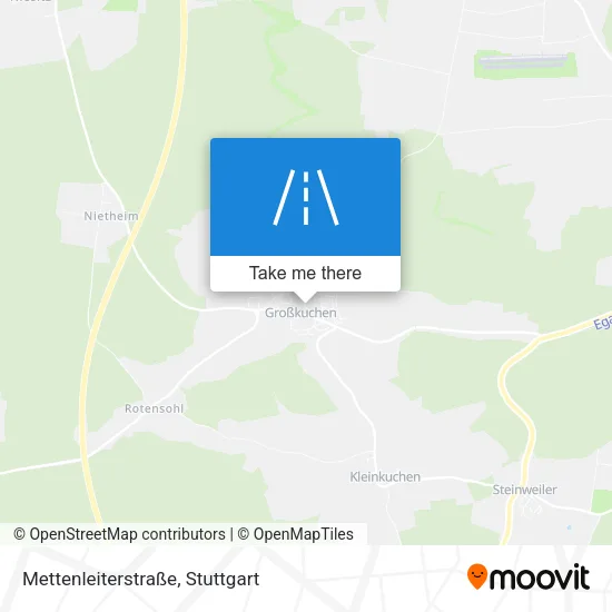 Карта Mettenleiterstraße