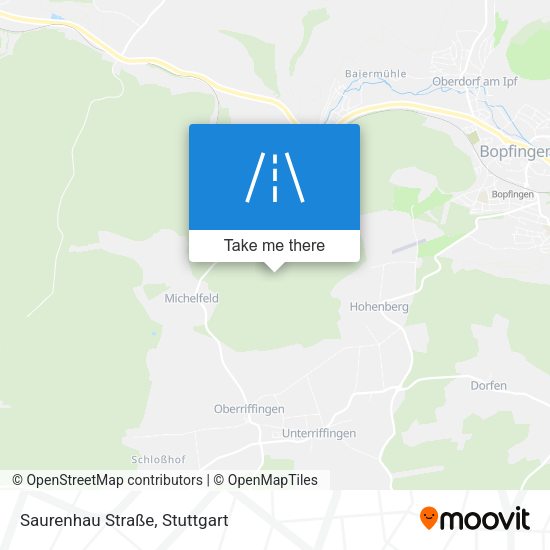 Saurenhau Straße map