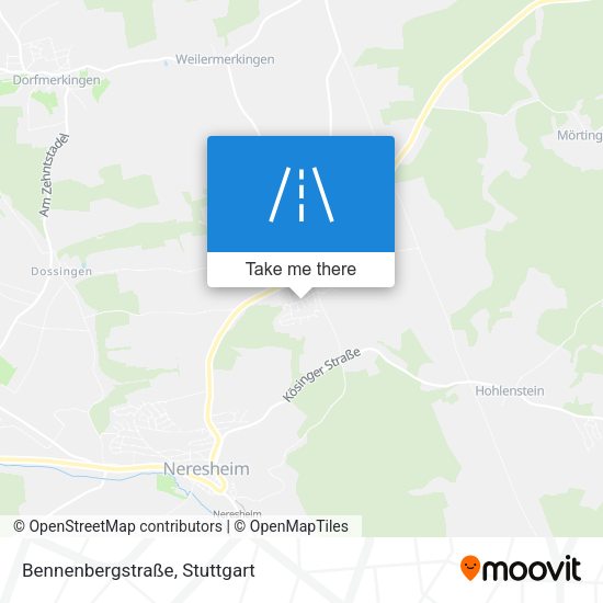 Bennenbergstraße map