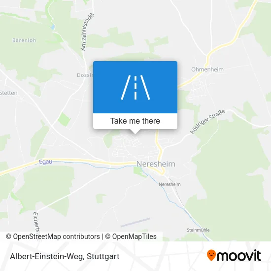 Карта Albert-Einstein-Weg