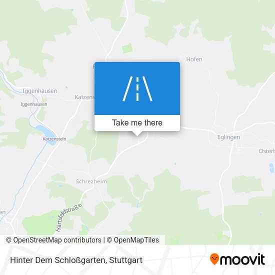 Карта Hinter Dem Schloßgarten