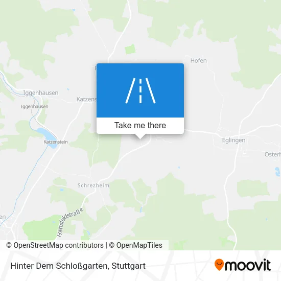 Карта Hinter Dem Schloßgarten