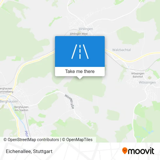Карта Eichenallee