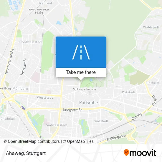 Карта Ahaweg