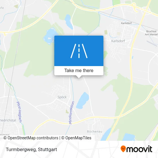 Карта Turmbergweg