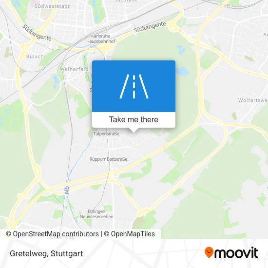 Gretelweg map