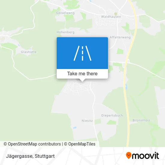 Карта Jägergasse