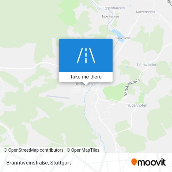 Branntweinstraße map