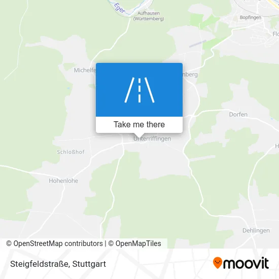 Карта Steigfeldstraße