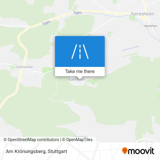Am Krönungsberg map