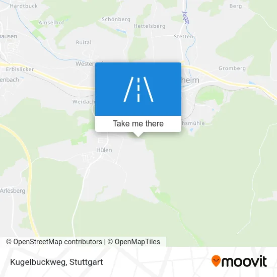 Карта Kugelbuckweg