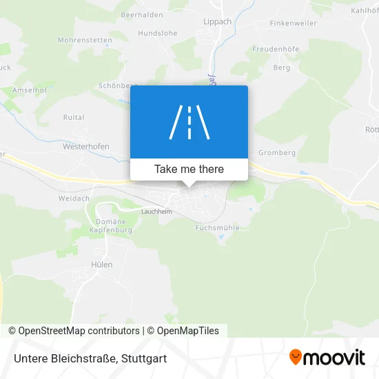 Карта Untere Bleichstraße