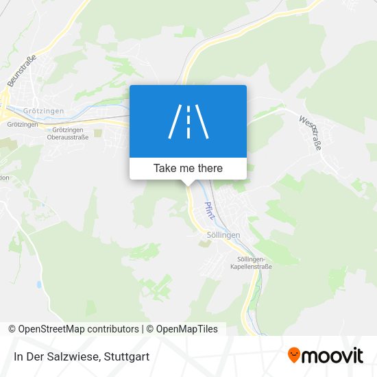 In Der Salzwiese map