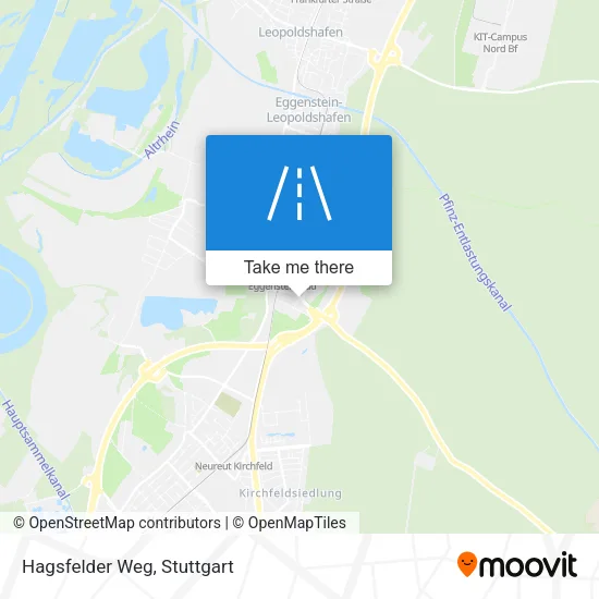 Карта Hagsfelder Weg