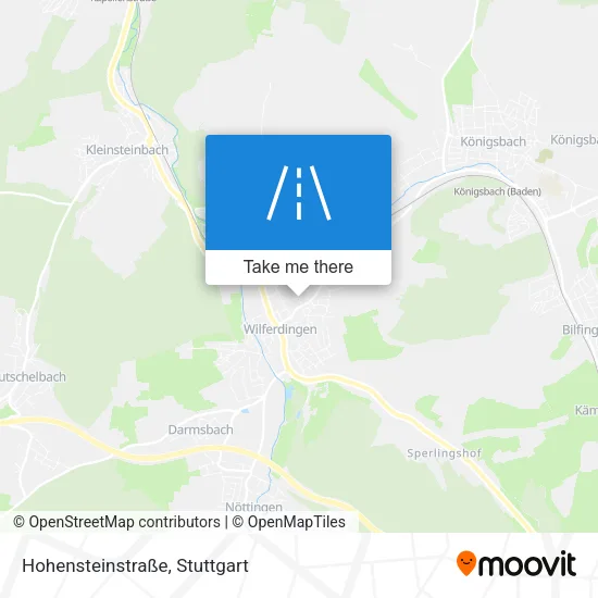 Карта Hohensteinstraße