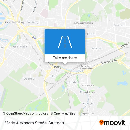Marie-Alexandra-Straße map