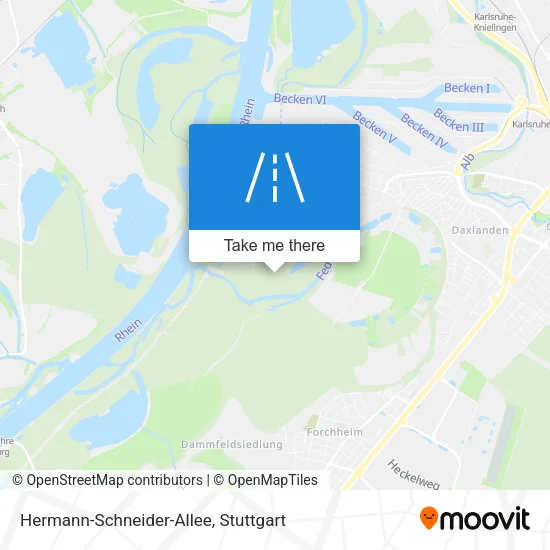Карта Hermann-Schneider-Allee