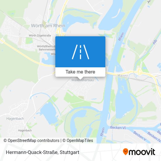Карта Hermann-Quack-Straße