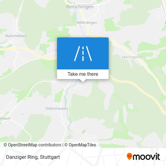 Карта Danziger Ring